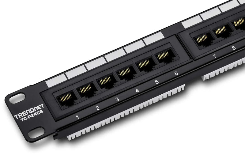 A management-type power distribution device with 6 output ports, model TPI-06, rack-mounted power distribution unit, equipped with 1 NEMA 5-15R bypass power socket, 1 gigabit RJ-45 interface, featuring overload protection and surge protection functio B8