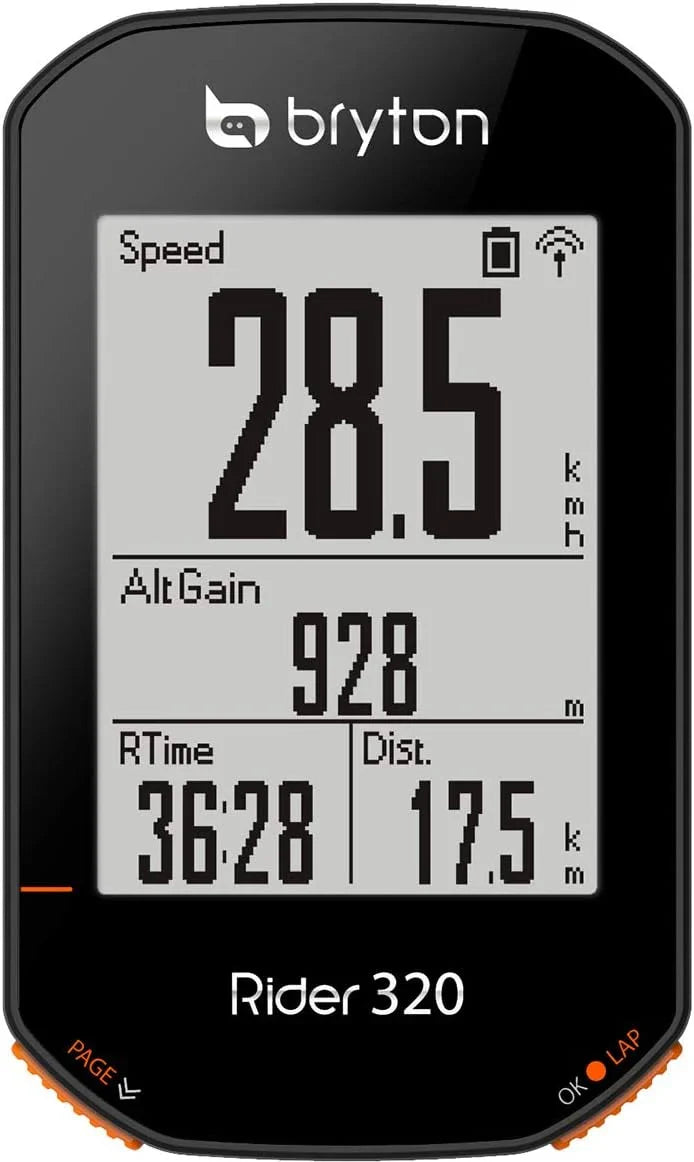 Global Positioning System Bicycle Timer, Black Version K2