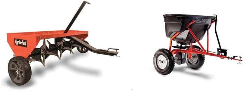 48" Tow Behind Lawn Plug Aerator with Universal Hitch; Designed to Pull Behind Lawn & Garden Tractors M3