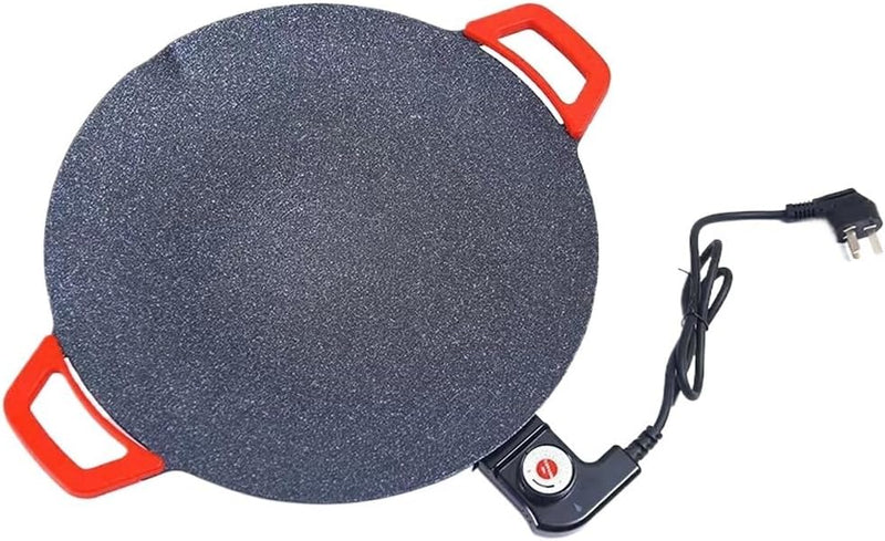 Round Barbecue Stove Household Electric Barbecue Pot Plate Smokeless Non-stick Grill P6