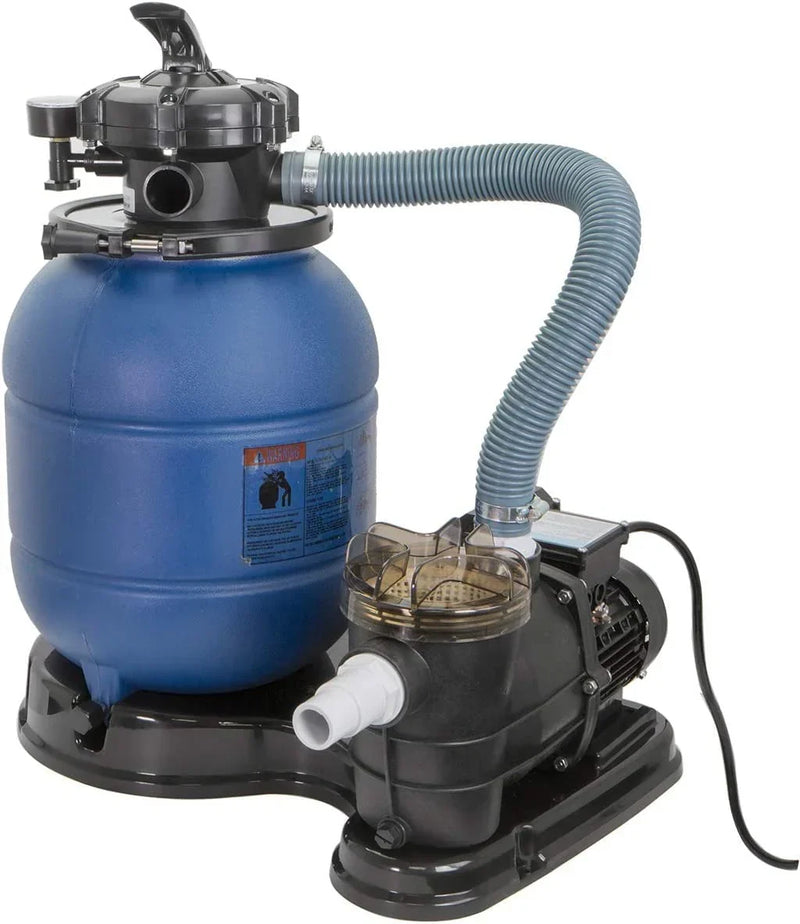 XtremepowerUS 13" Sand Filter 3/4HP Pool Pump R8