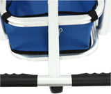 Fishing Cart, Pneumatic Tires, Beach Trailer with Large Cargo Basket, 176lbs Load Capacity, 35.4 * 15.7 * 9.8in Beach Cart Wagon，for Picnic