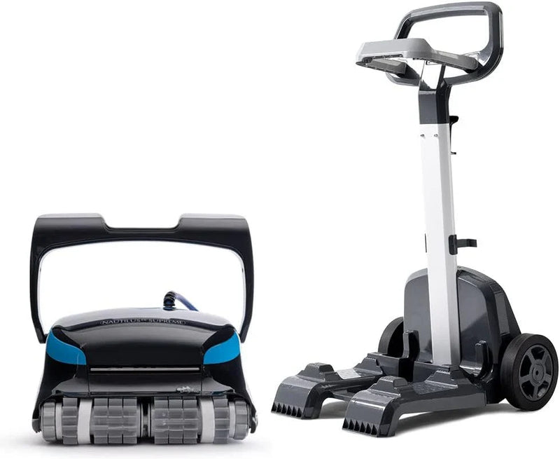 Nautilus CC Plus Wi-Fi Automatic Robotic Pool Vacuum Cleaner, Always Cleaning, Never Charging, with Wall Climbing Scrubber Brush, Ideal for In-Ground Pools up to 50 FT in Length B5