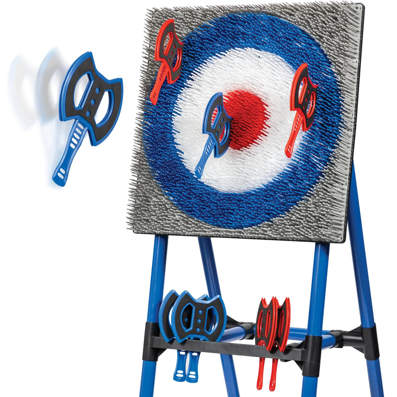 EastPoint Deluxe Steel Frame Axe Throw Target Game Set R4