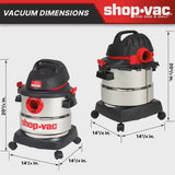 Shop-Vac 5 Gallon 4.5 Peak HP Wet Dry Vacuum
