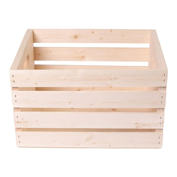 Adwood Solid Pine Wood Storage Crate, 16-in R8