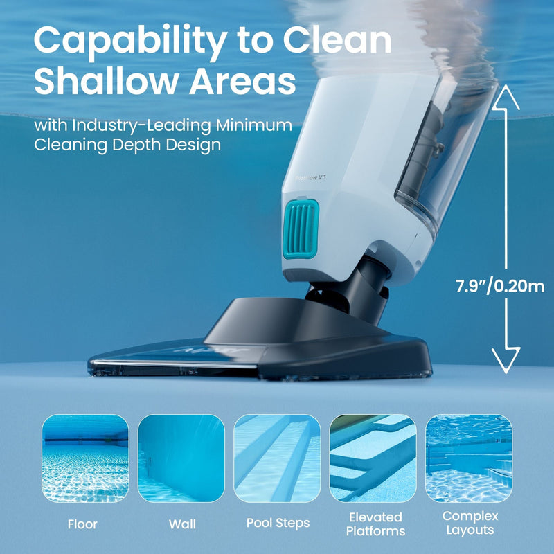 Aiper PilotFlow V3 Handheld Pool Vacuums Cleaner F6