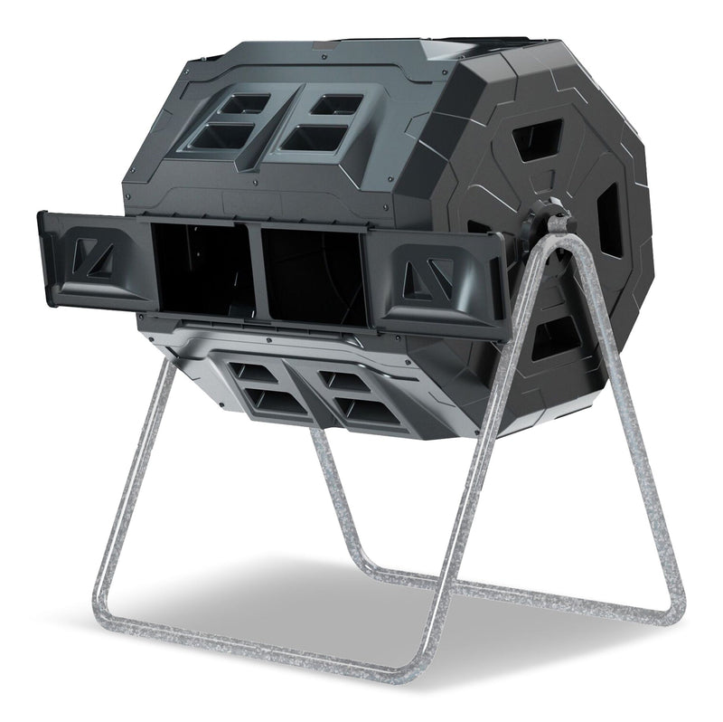 Algreen Tumbling Composter with Two Chambers A3