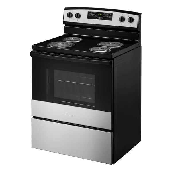 Amana 30 in. 4.8 cu ft. Electric 4 Element Range with Bake Assist Y7