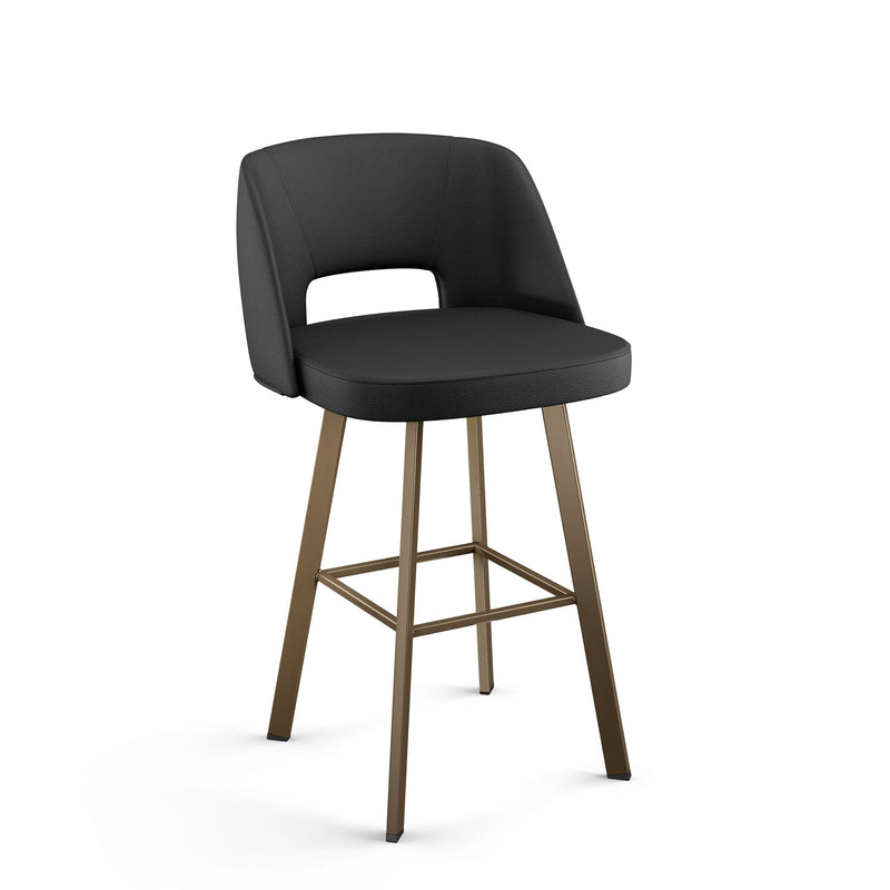 Amisco Maureen Steel Counter Stool, 300-lb Capacity W8