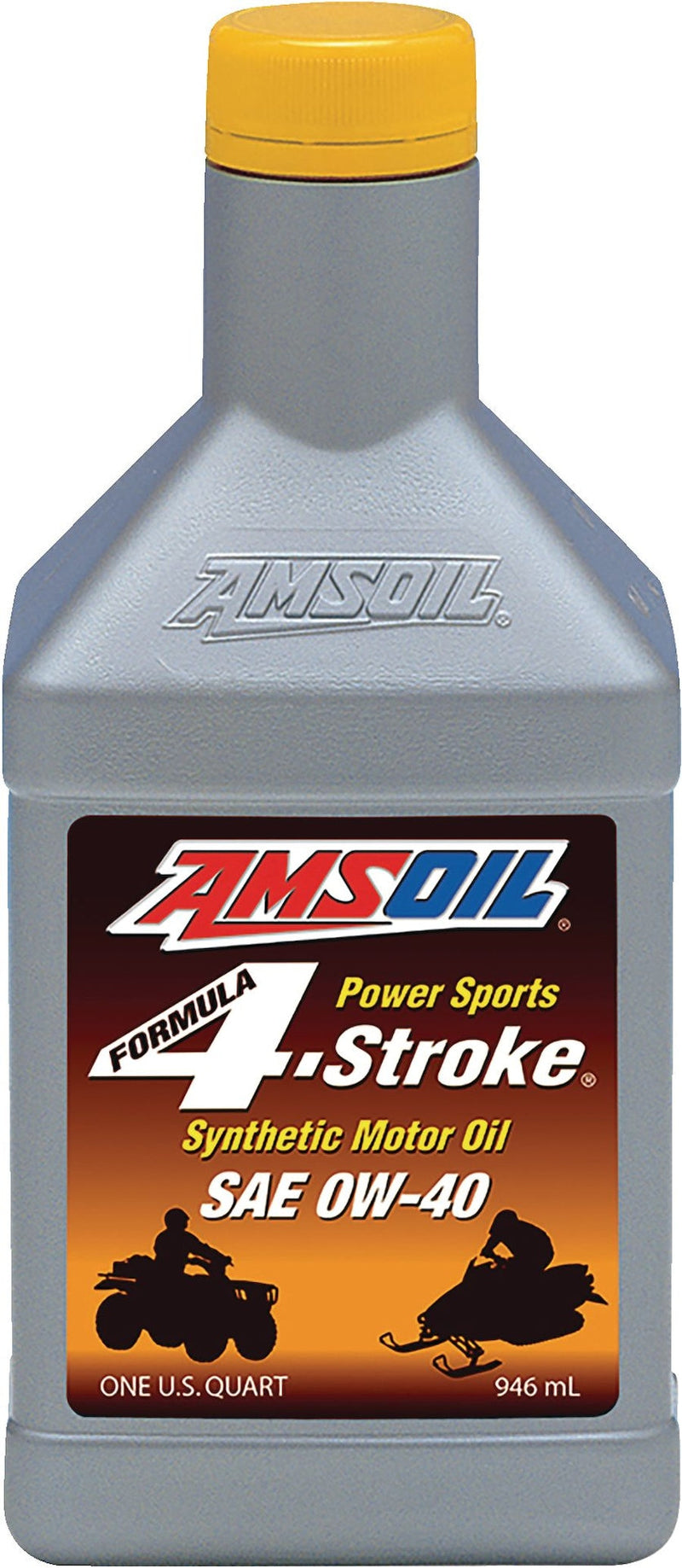Amsoil 4-Stroke Formula Synthetic Powersport Oil 0W40, 946-mL C6
