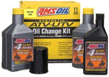 Amsoil Can-Am Rotax 500 ATV/UTV Oil Change Kit Z4