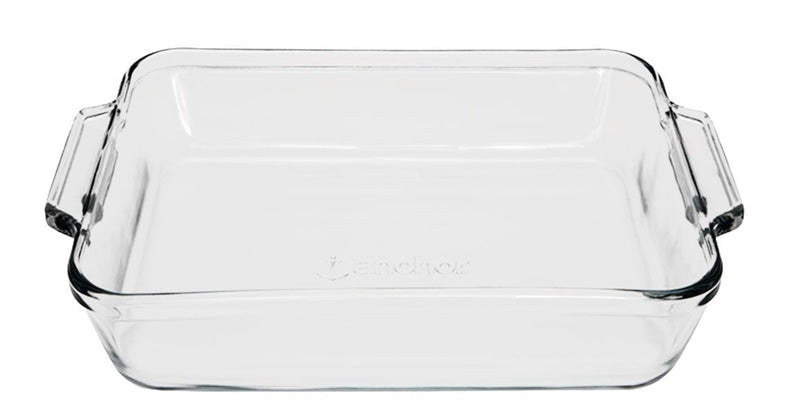 Anchor Hocking Oven Originals Glass Square Cake Dish, 8 x 8-in, 2-L O6