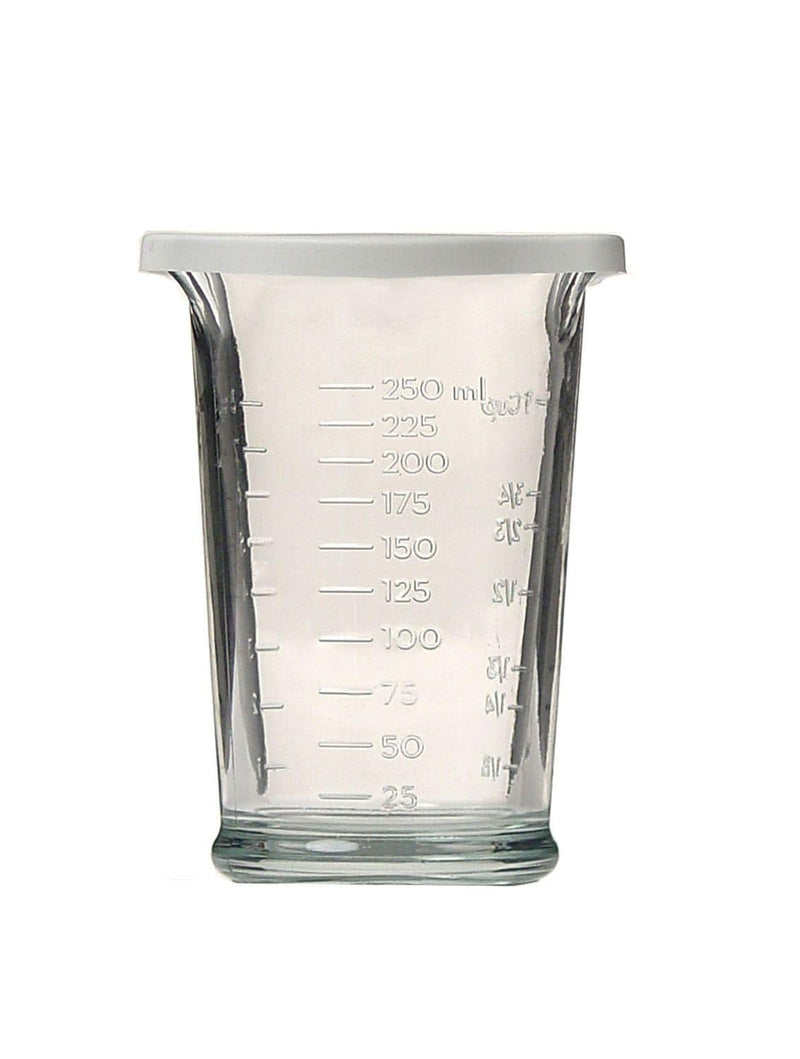 Anchor Hocking Triple-Pour Measuring Cup with Plastic Lid, 250-ml P2