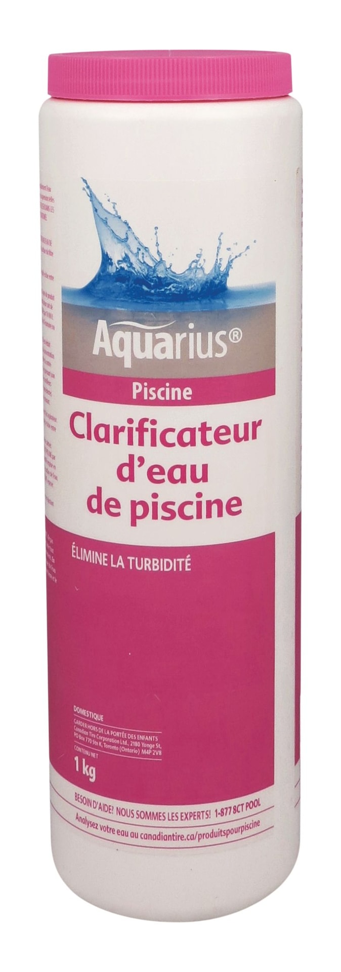 Aquarius 5 Pool Water Clarifier Granules, 1-kg D3