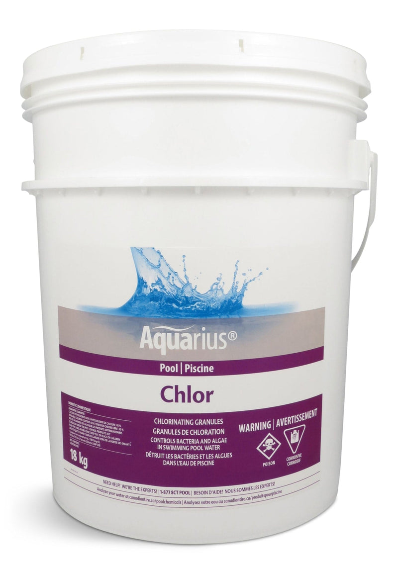 Aquarius 70% Chlor Pool Granulated Chlorine H1