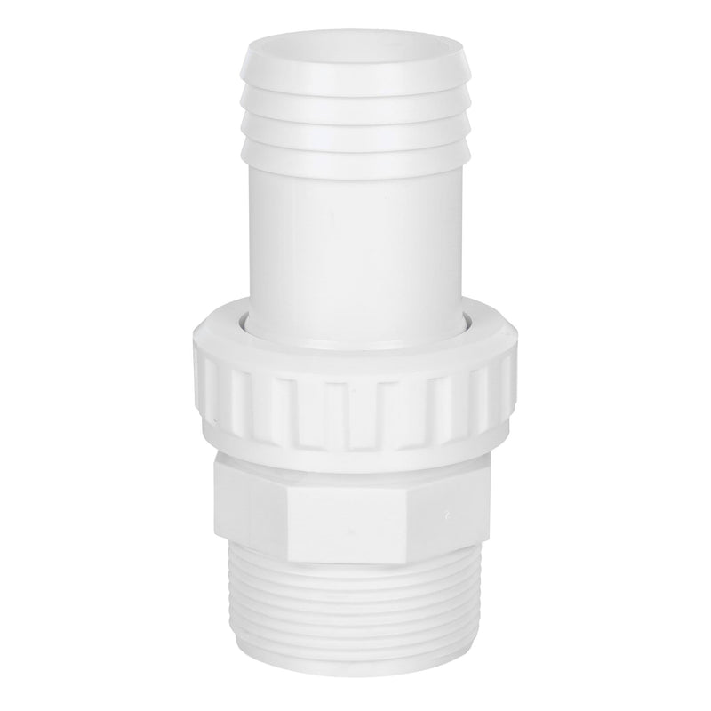 Aquarius ABS Quick-Connect Barbed Adaptor Threaded 1.5" D2