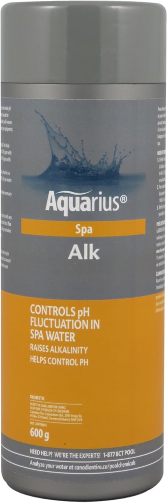 Aquarius Alk Spa Alkaline Booster, 600-g E3