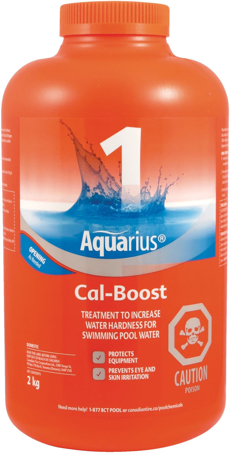 Aquarius Cal-Boost Step 1 Calcium Booster for Swimming Pools, 2-kg A3