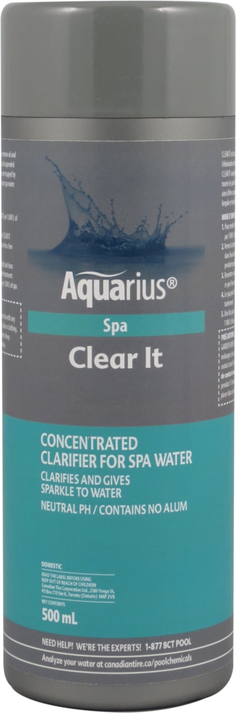 Aquarius Clear It Concentrated Spa Clarifier, 500-mL N2