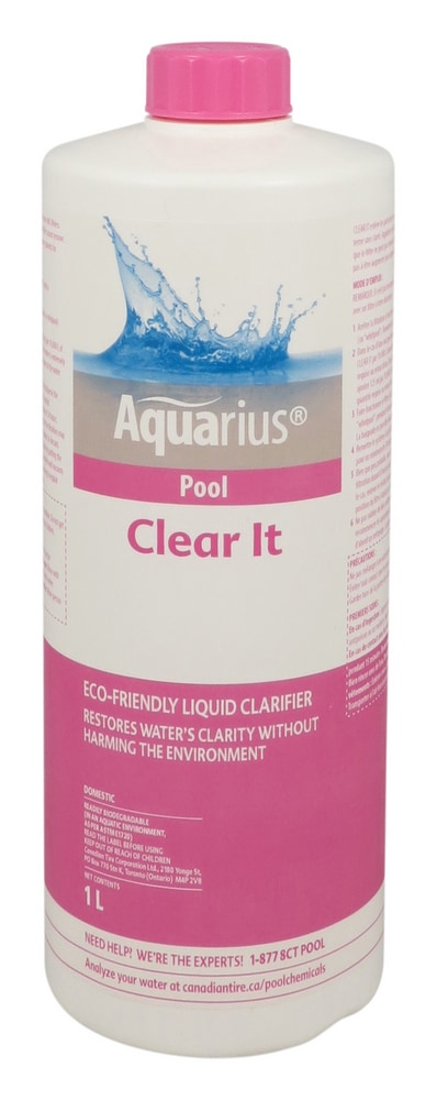 Aquarius Clear It Concentrated Water Clarifier, 1L V2