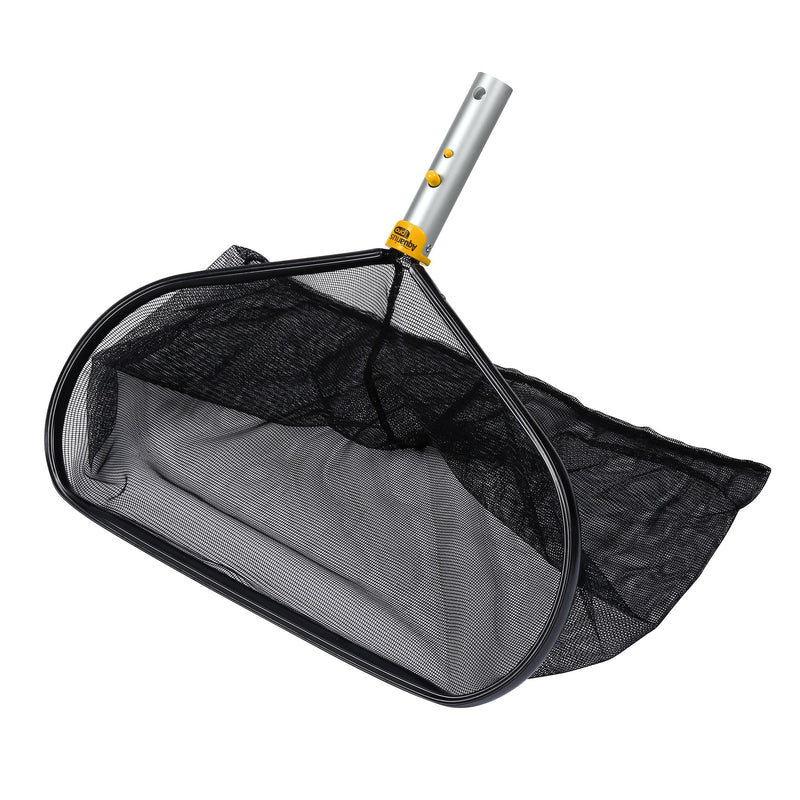Aquarius Deluxe Aluminum Swimming Pool Leaf Rake with Aluminum Handle R6