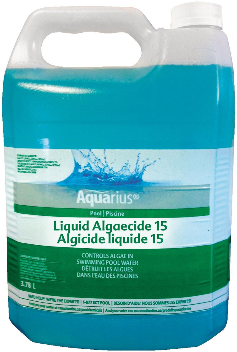 Aquarius Liquid Algaecide 15%, 3.78-L W8