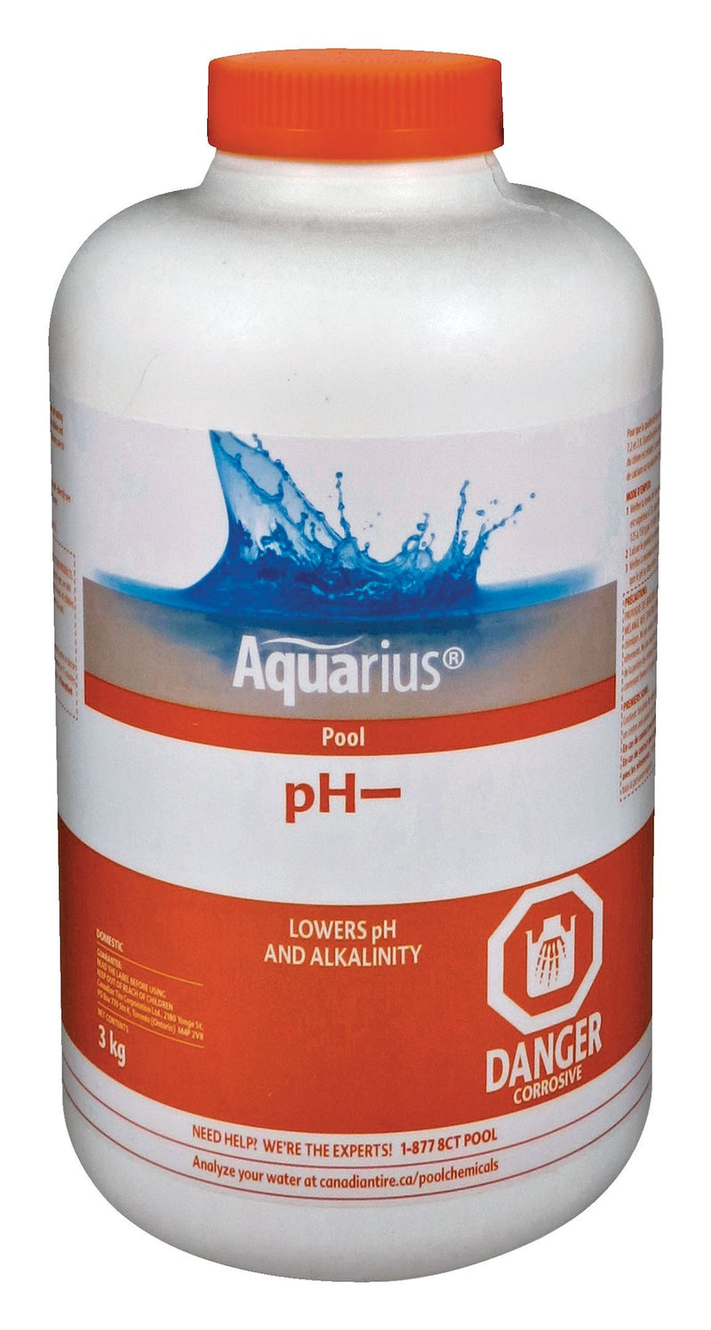Aquarius pH - Pool pH Reducer, 3-kg W6