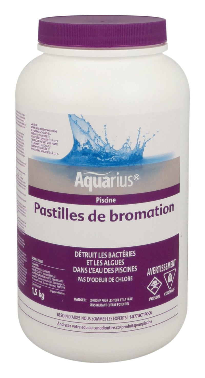 Aquarius Pool Bromine Tablet, 1.5-kg D2