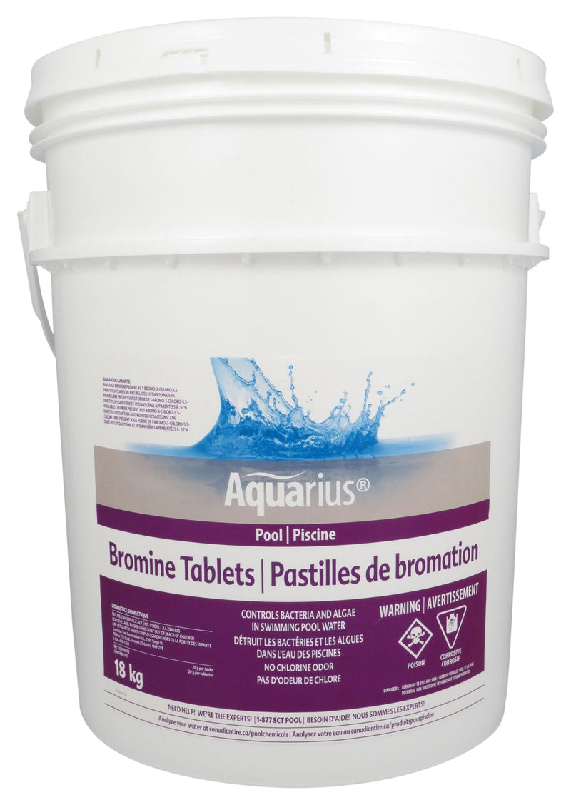 Aquarius Pool Bromine Tablets, 18-kg I2