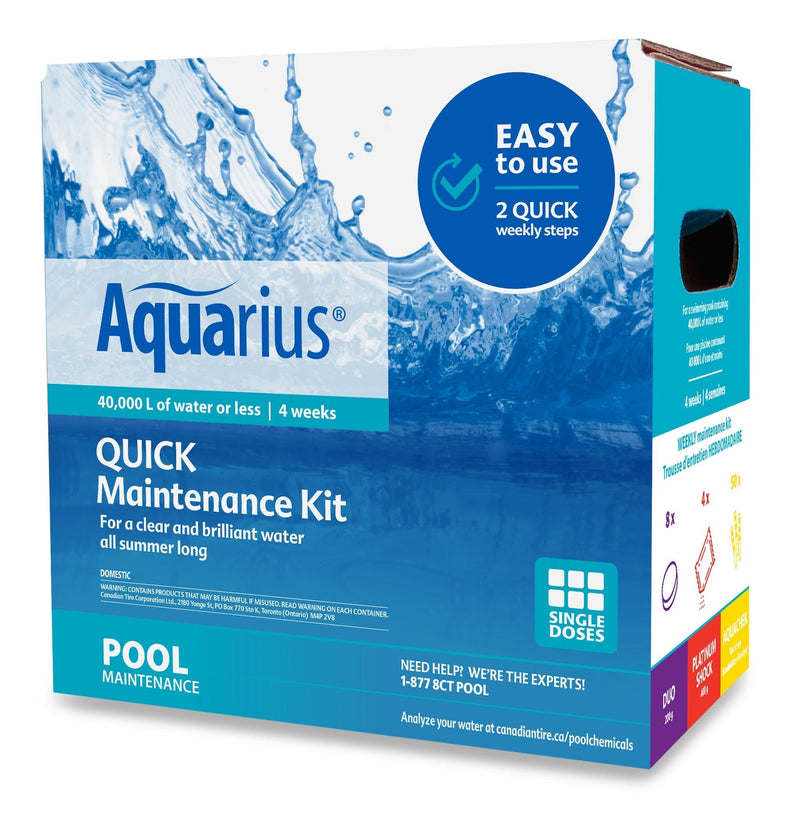 Aquarius Quick Maintenance Kit for Swimming Pool B1