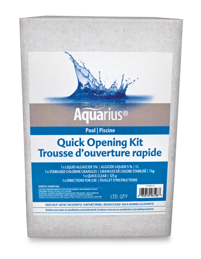 Aquarius Quick Pool Opening Kit, Above Ground Pools H0