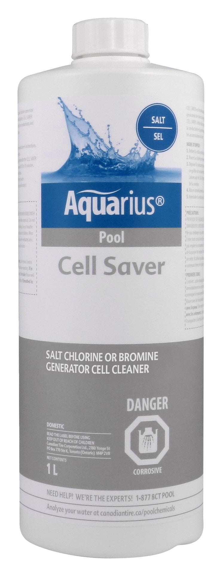 Aquarius Salt Pool Cell Saver, 1-L H8