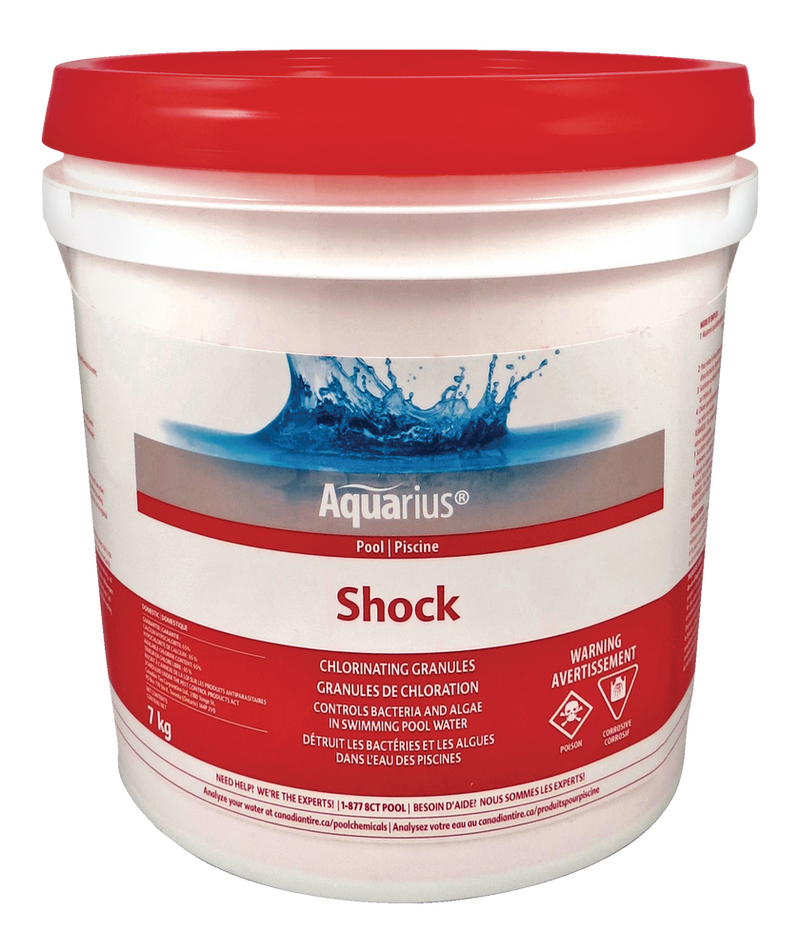 Aquarius Shock Granular Chlorine Shock, 7-kg F4