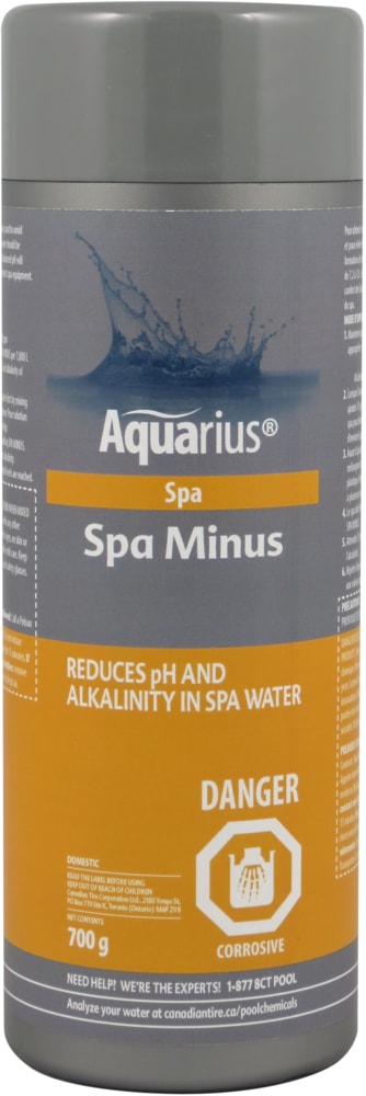 Aquarius Spa pH Minus, Reduces pH & Alkalinity in Water, 700-g Q6