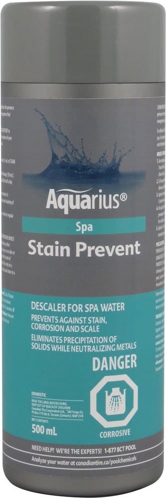 Aquarius Spa Stain Prevent, 500mL T8