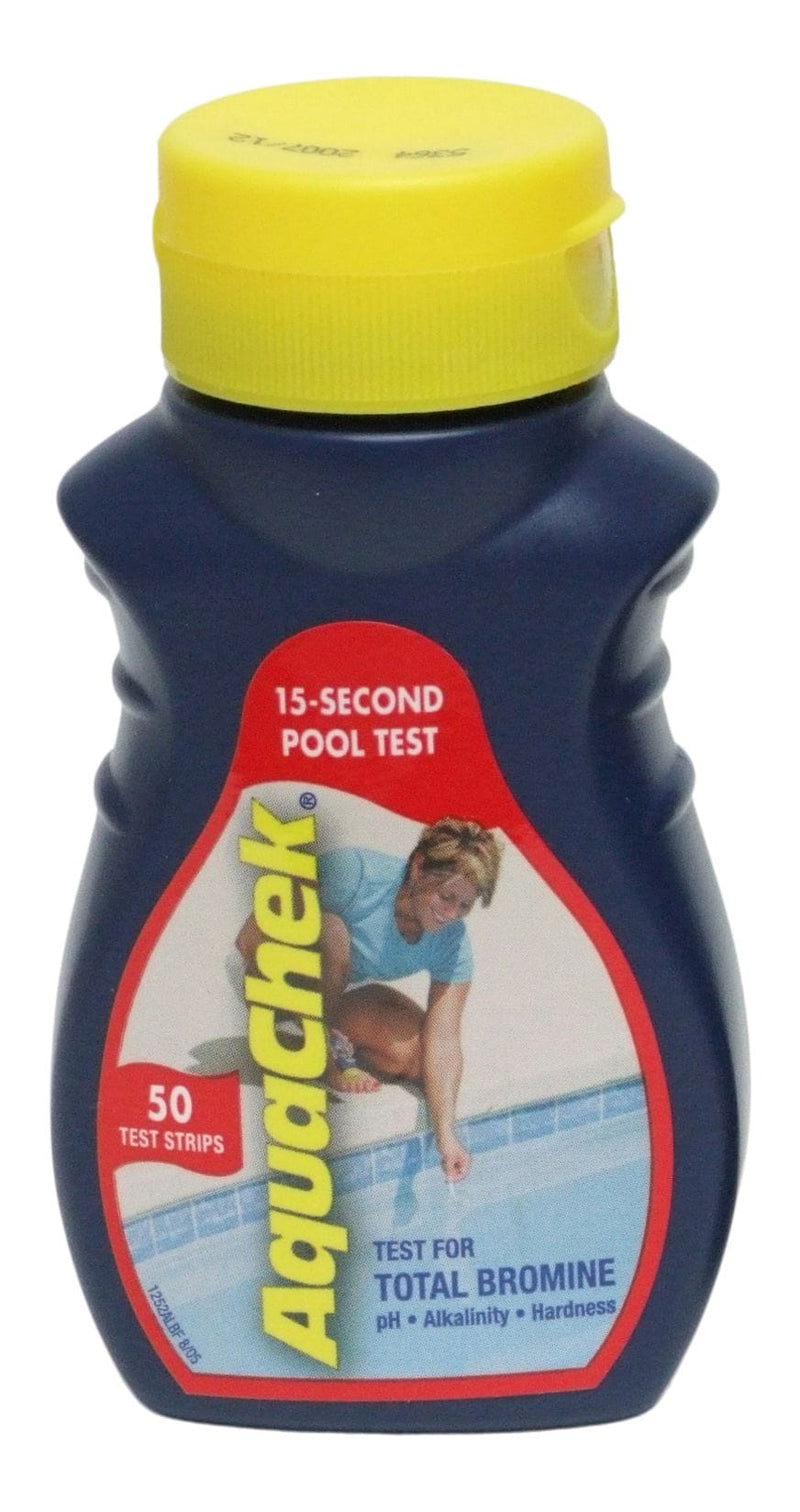 Aquarius Stabilized Pool & Spa Bromine Test Strips, Red C1