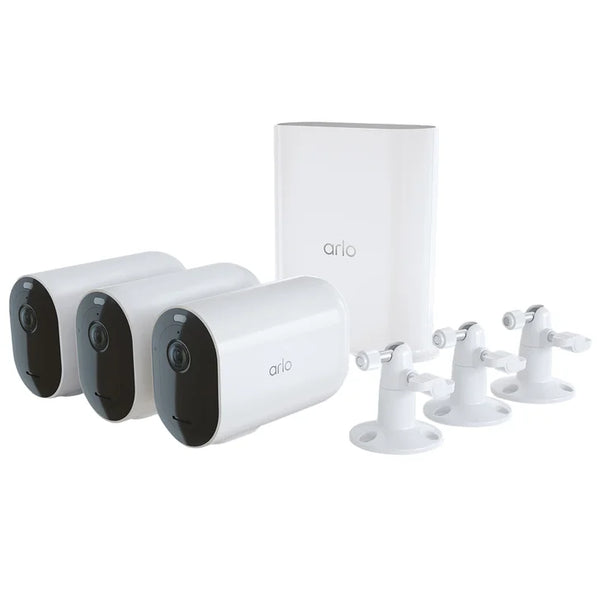 Arlo Pro 4 XL 3 Camera Security Bundle M8