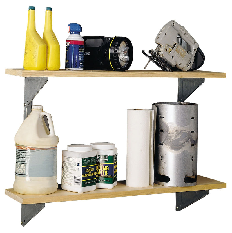 Arrow Galvanized Steel Shelf Kit with Hanger and Brackets V3