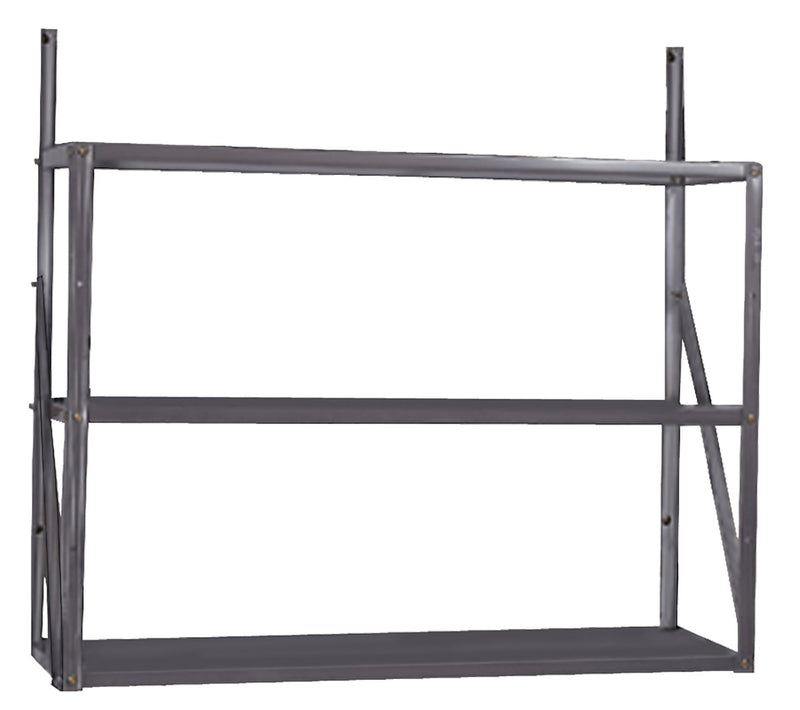 Arrow Telescoping 3-Tier Galvanized Steel Shelf Kit K7