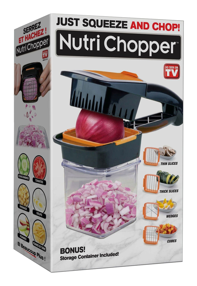 As Seen On TV Nutri Chopper Handheld Kitchen Slicer H8