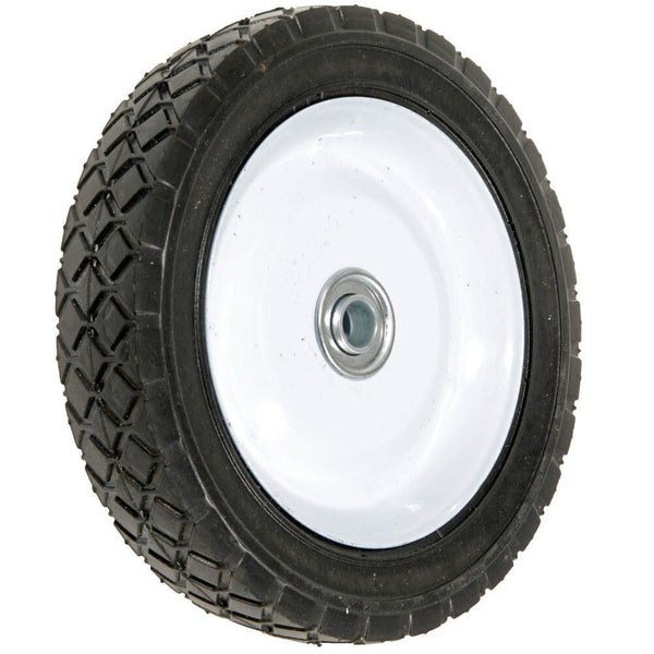 Atlas Steel Mower Wheel with Ball Bearings, 7-in D9