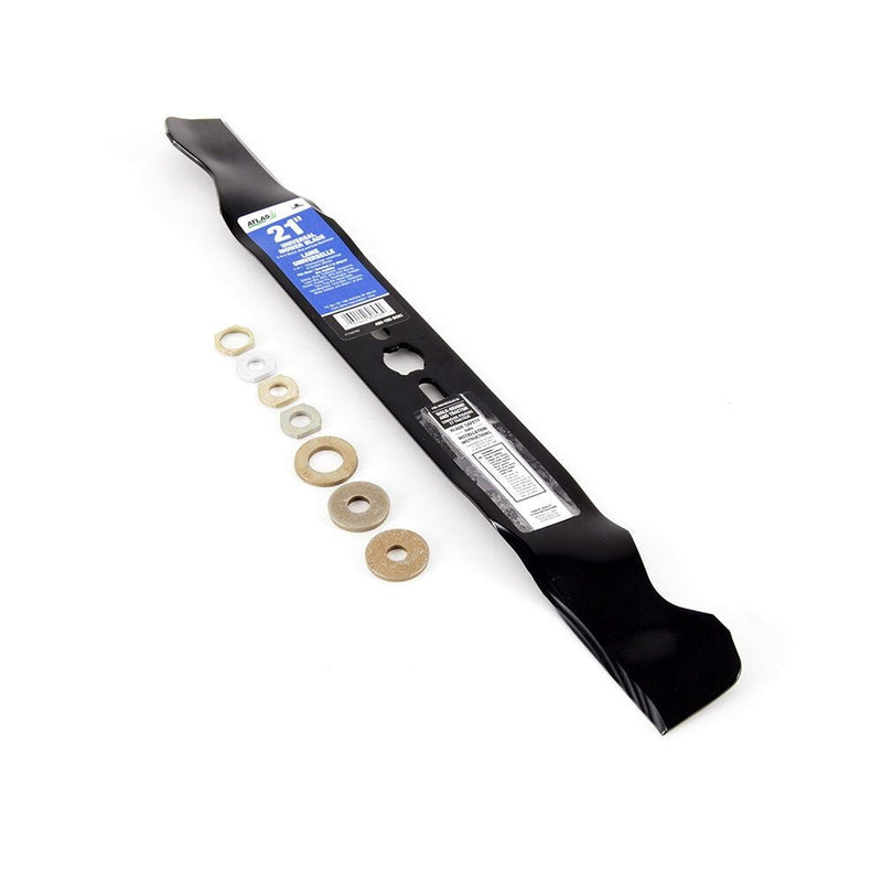 Atlas Universal 3-in-1 Lawn Mower Blade, 21-in, Fits Most Lawn Mowers with a 21-in Deck D6