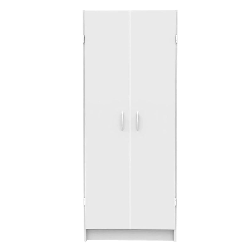 ClosetMaid Pantry Cabinet Cupboard with 2 Doors, Adjustable Shelves, for Kitchen, Laundry or Utility Room L6
