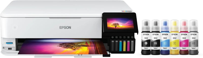 Ecotank ET-8550 Wireless Wide-Format All-In-One Printer O1