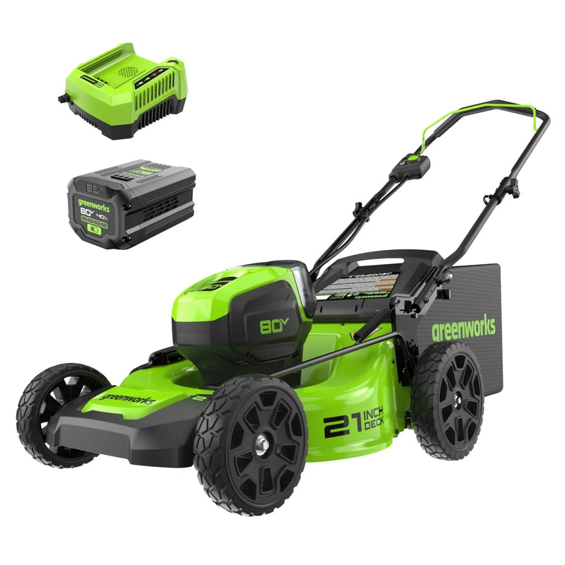 Greenworks 80V 21" Brushless Cordless Lawn Mower K0