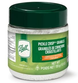 Ball Pickle Crisp Granules Jar, 155-g G5