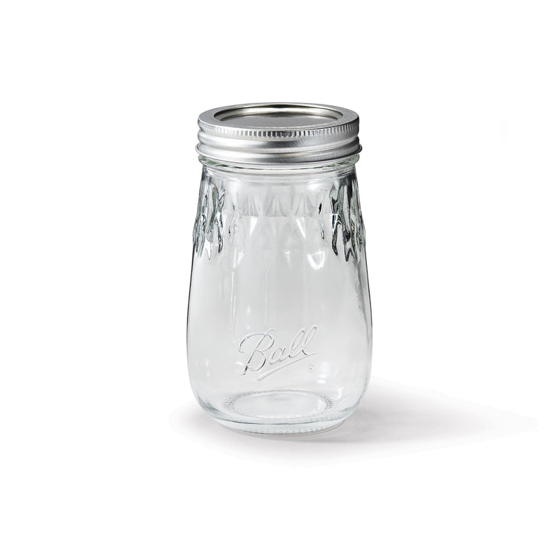 Ball Regular Mouth Pint Flute, 16-oz/473-mL, BPA-free, 4-pk J3