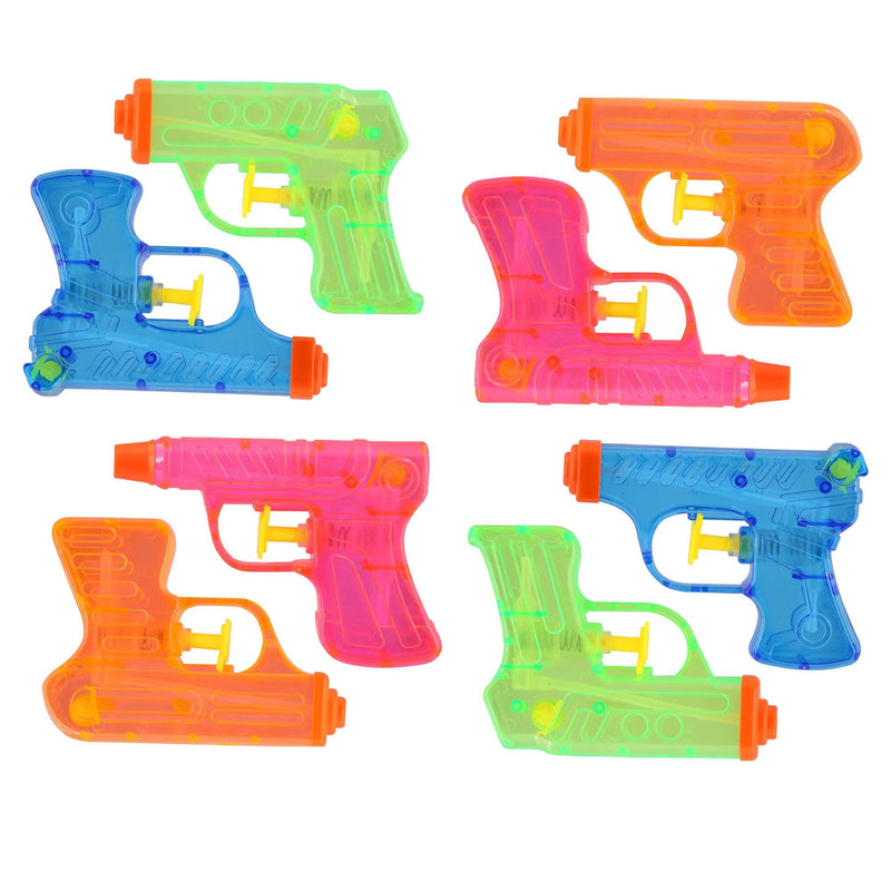 Banzai Mini Soaker Water Blasters, Kids' Outdoor Summer Water Toy, Age 3+, 8-Pk I5