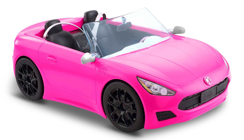 Barbie 2021 Pink Convertible Car for 2 Dolls, Ages 3+ C0